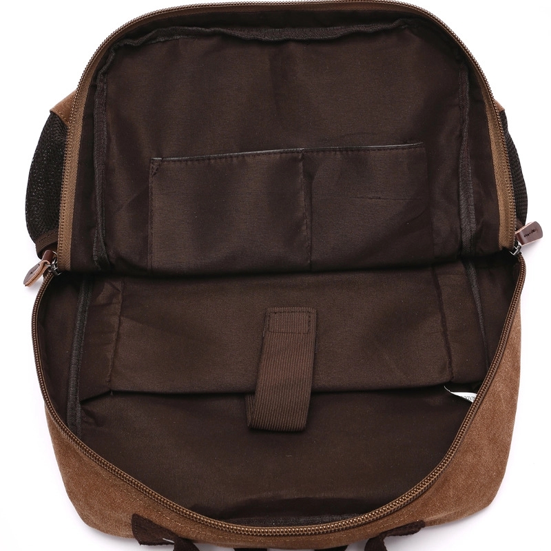 Vintage Canvas Backpack Travel Rucksack 17