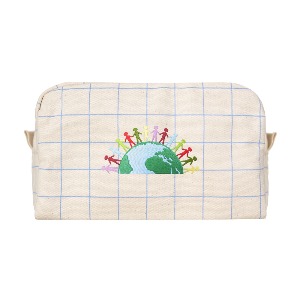 15 Oz. Canvas Travel Kit Windowpane Plaid 6