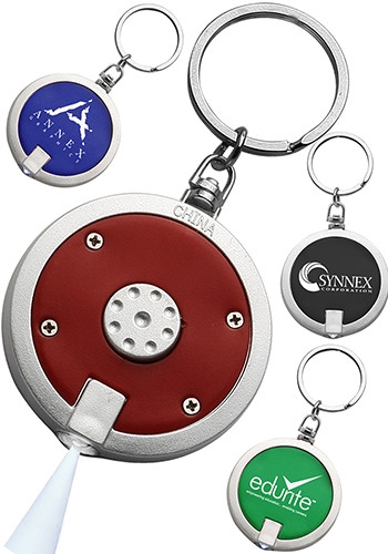 Round LED Key Chain 2