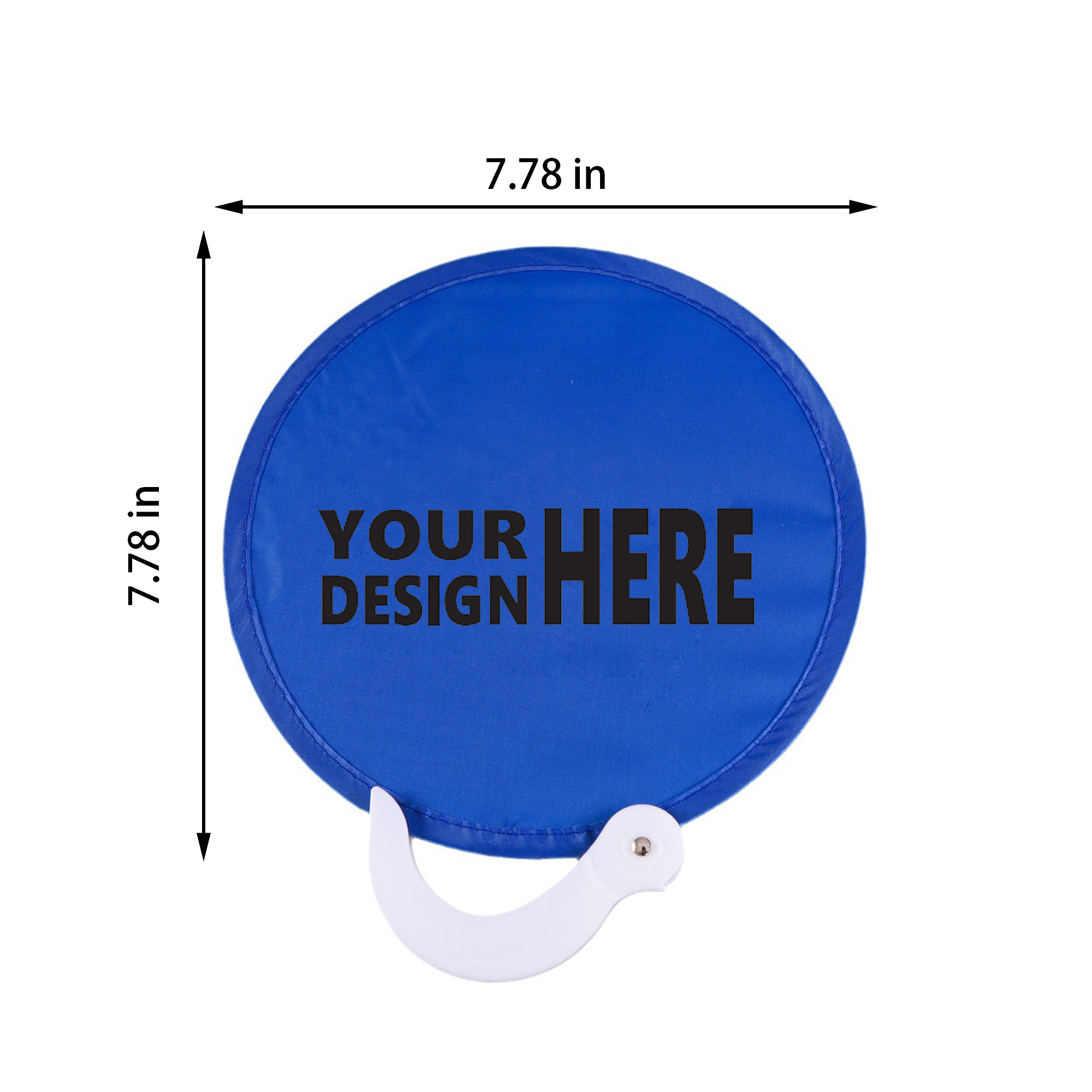 Foldable Polyester Flying Disc With Handle 2