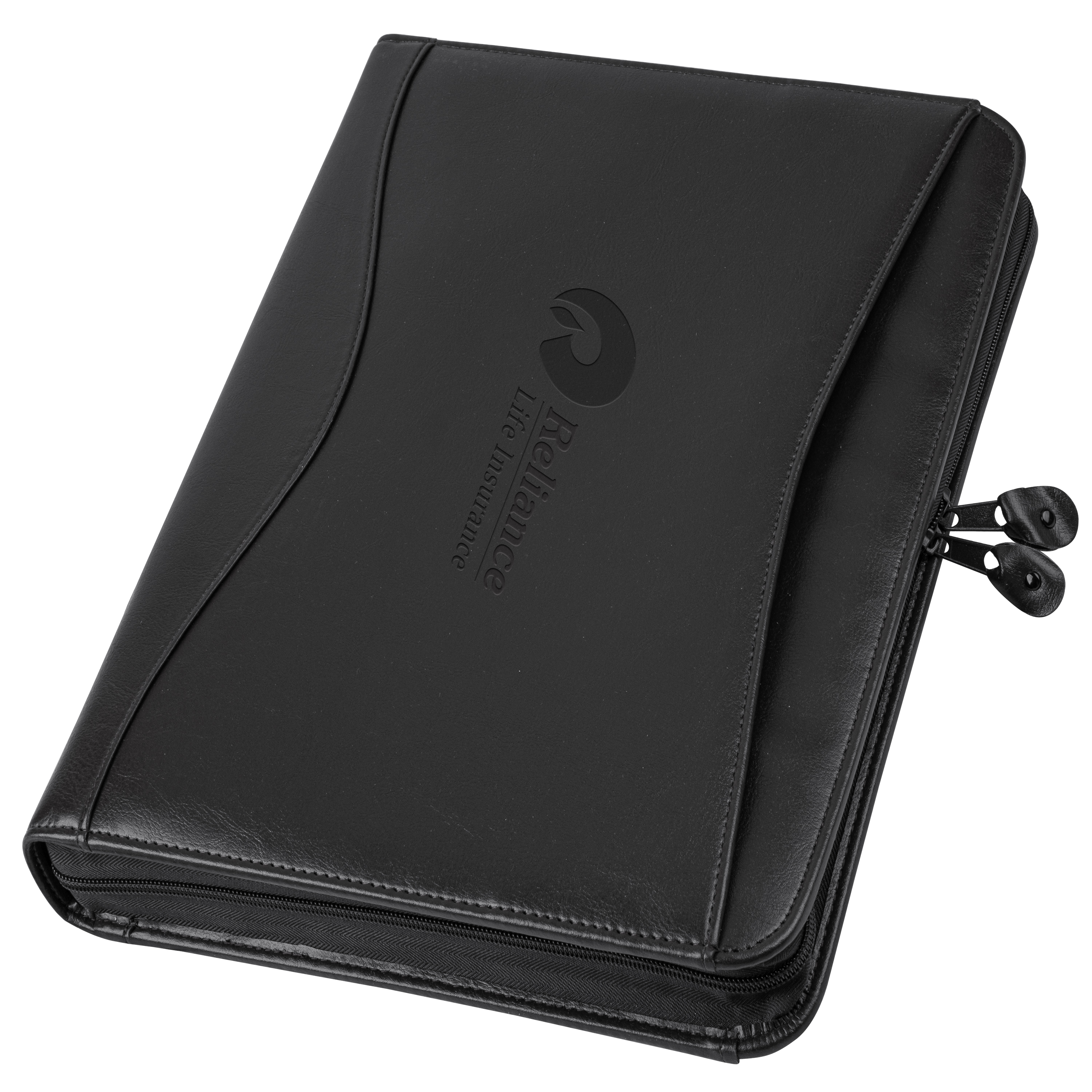 Harvard Binder 3-Ring Zip Portfolio w/Retractable Handles 13