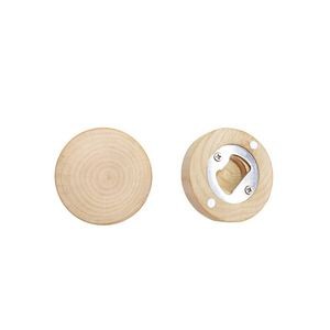 Charming Wooden Bottle Opener With Magnet 2