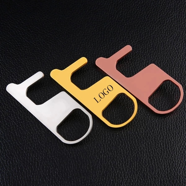 EDC Hygiene Hand Brass Door Opener (3mm) 2