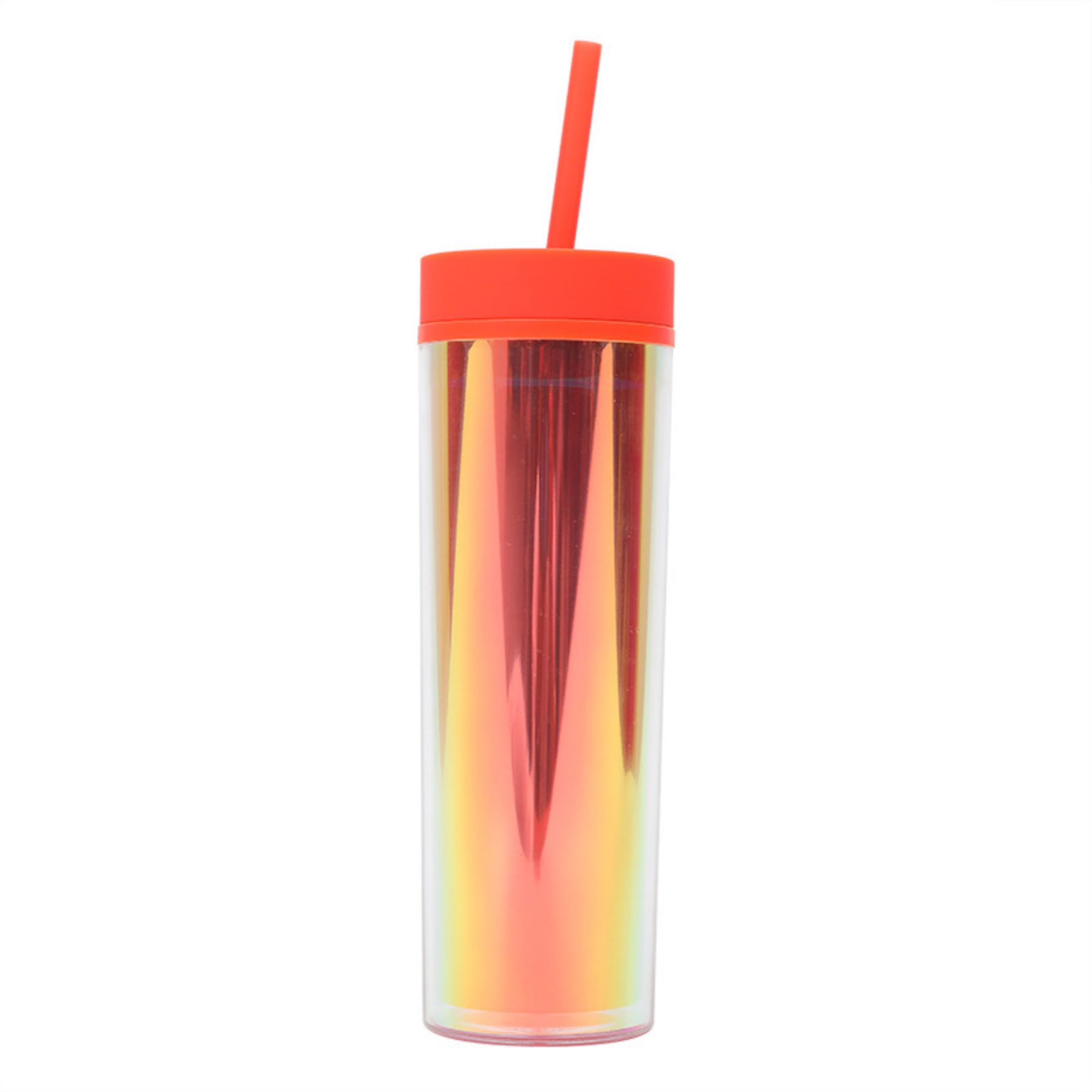 16 oz Colorful Portable Straw Cup 1