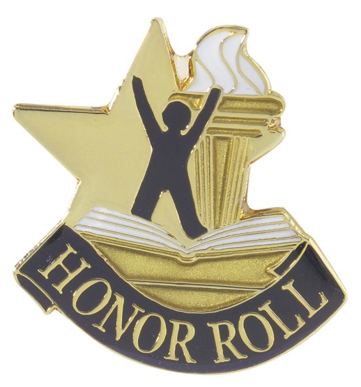 Honor Roll Academic Achievement Pin 2