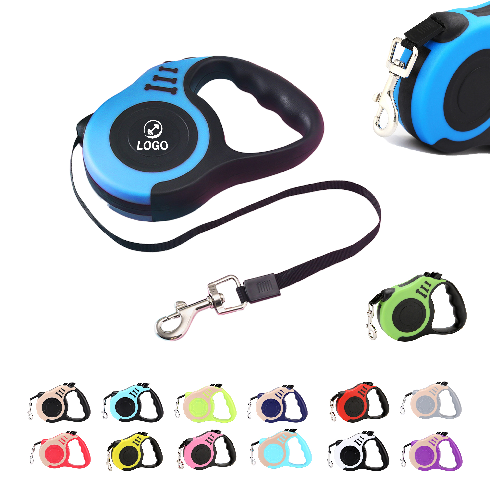 Lightweight Extendable Dog Leash With Comfortable Grip 3
