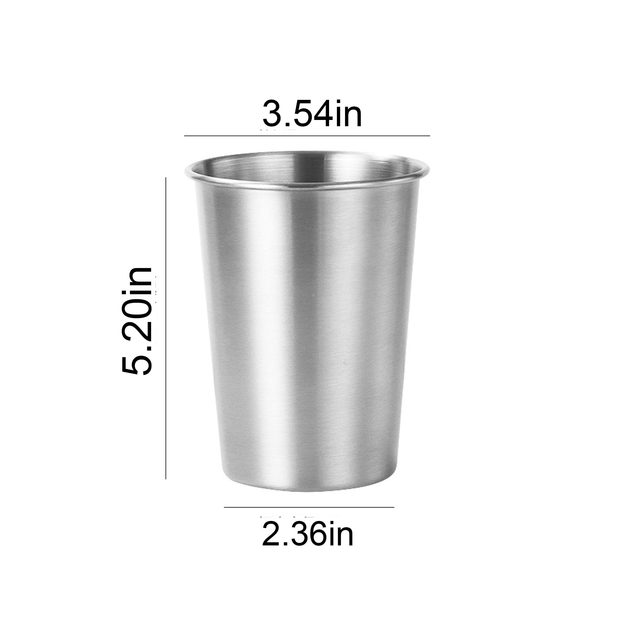 17oz Stainless Steel Cup 1