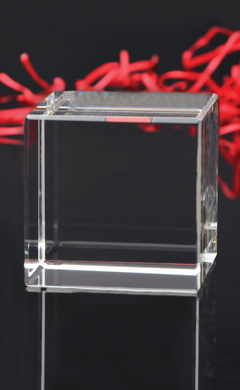Large Cube Paperweight 3