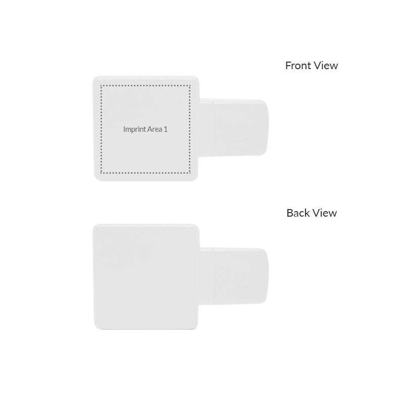 Square Epoxy Dome USB Flash Drive 4