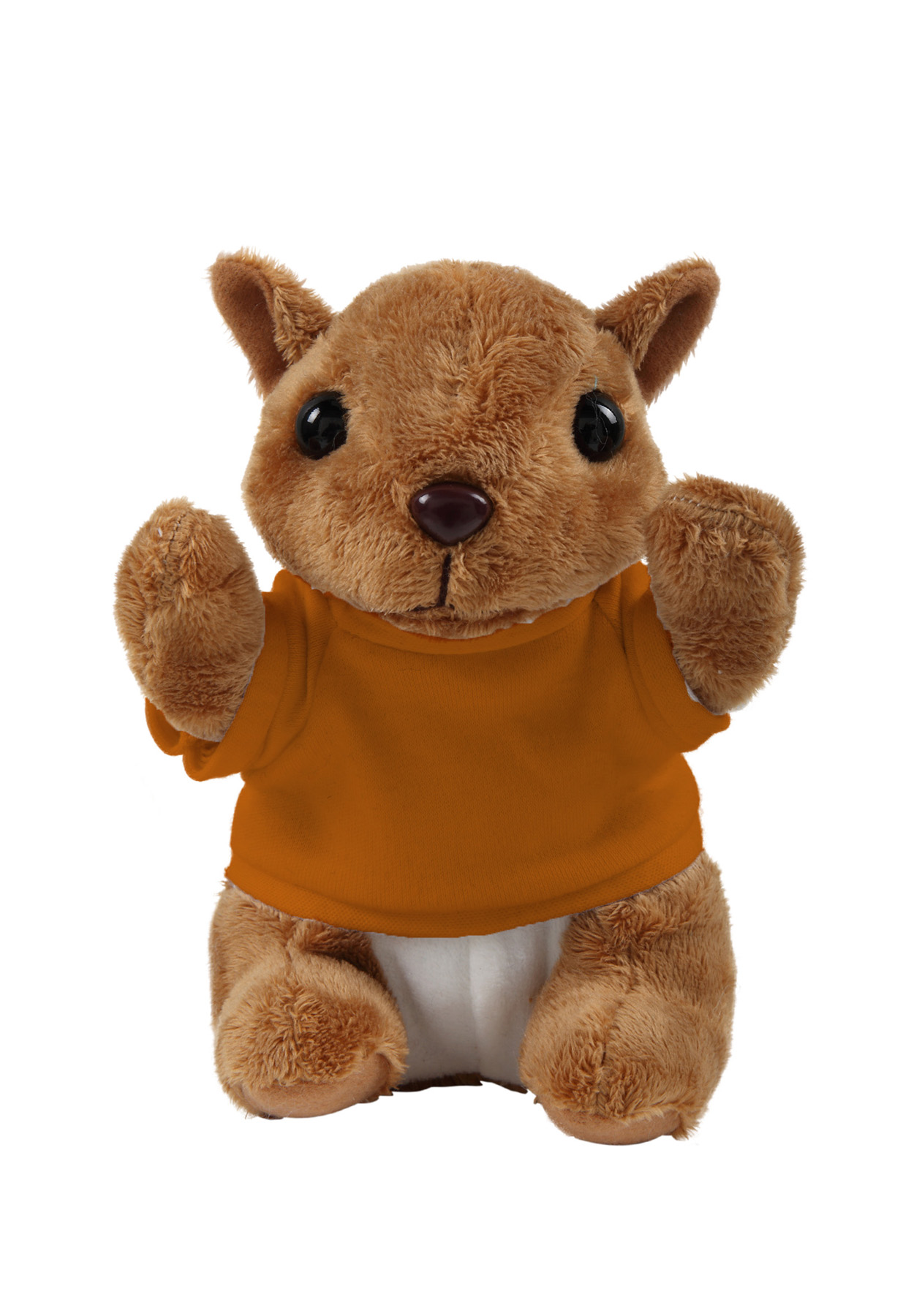 Soft Plush Sitting Squirrel with T-shirt 30
