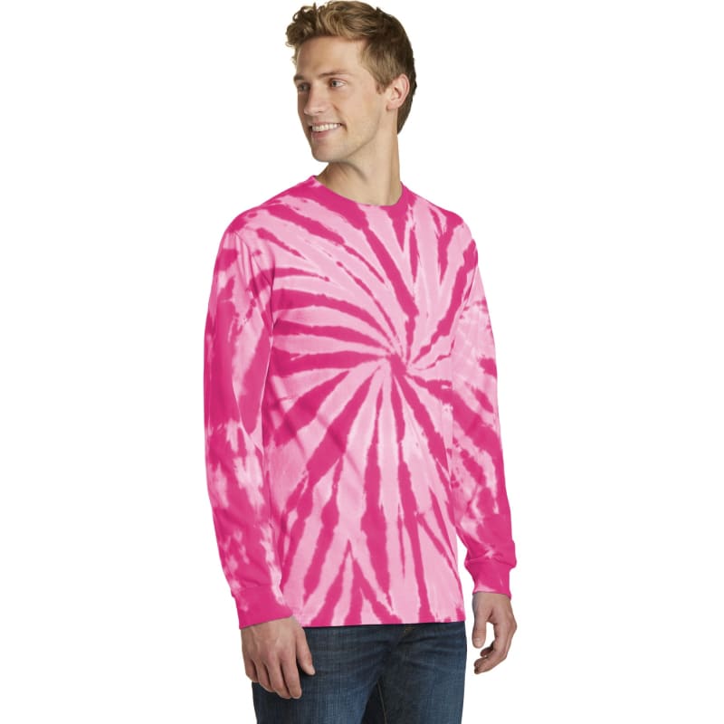 Port & Company Tie-Dye Long Sleeve Tee. 27