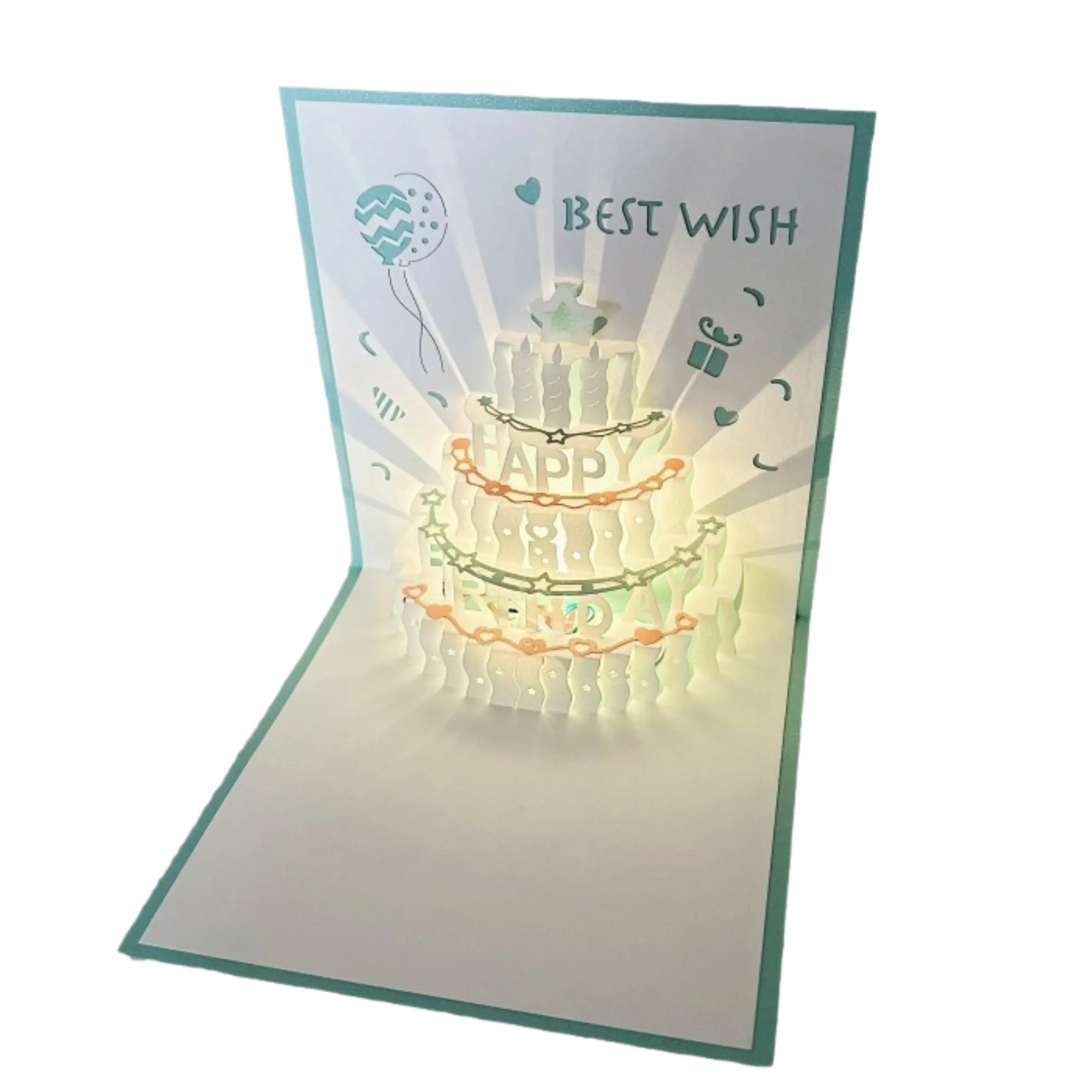 Recordable 3D Birthday Cake Card 5