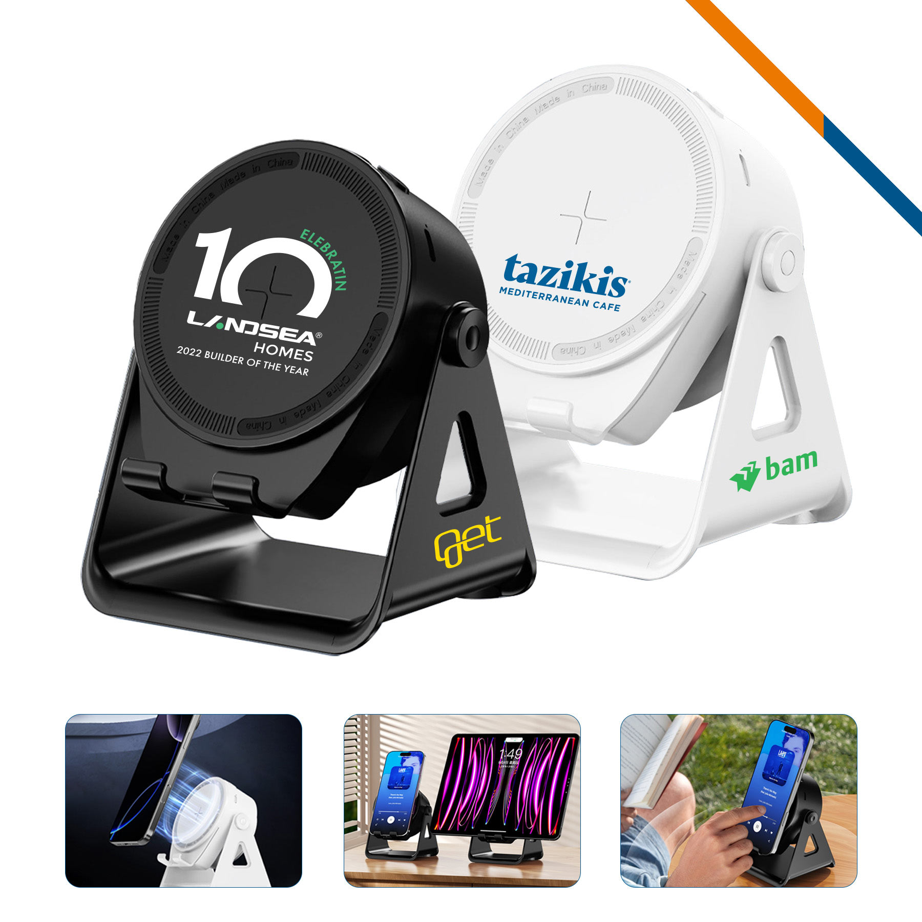 VibeSync 3in1 Wireless Induction Bluetooth Speaker 1