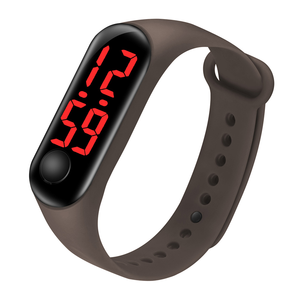 Kids LED silicone electronic watch 11