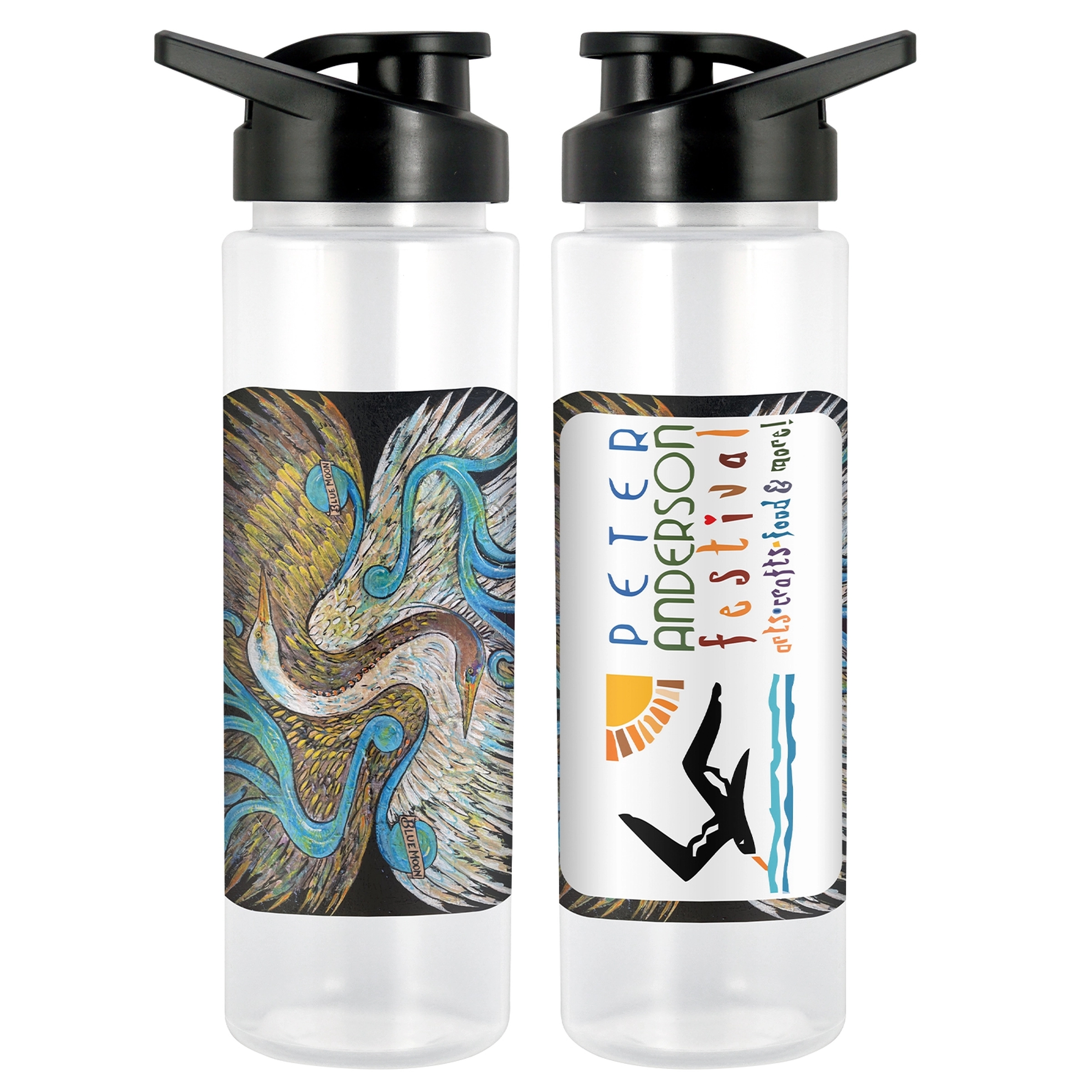 24 oz. Full Color Easy Pour Grip Bottle 14
