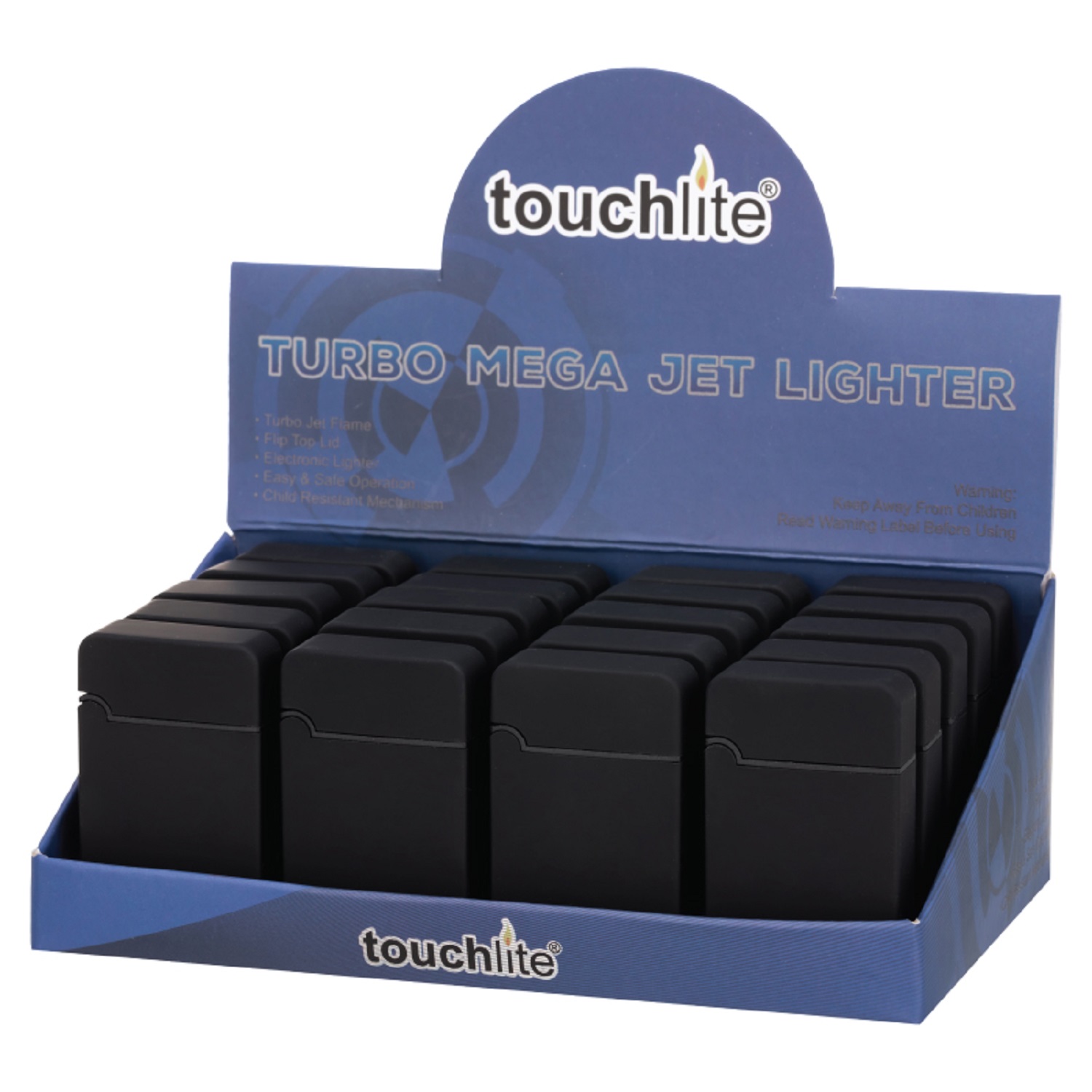 Matte Black Jet Torch Lighter 3