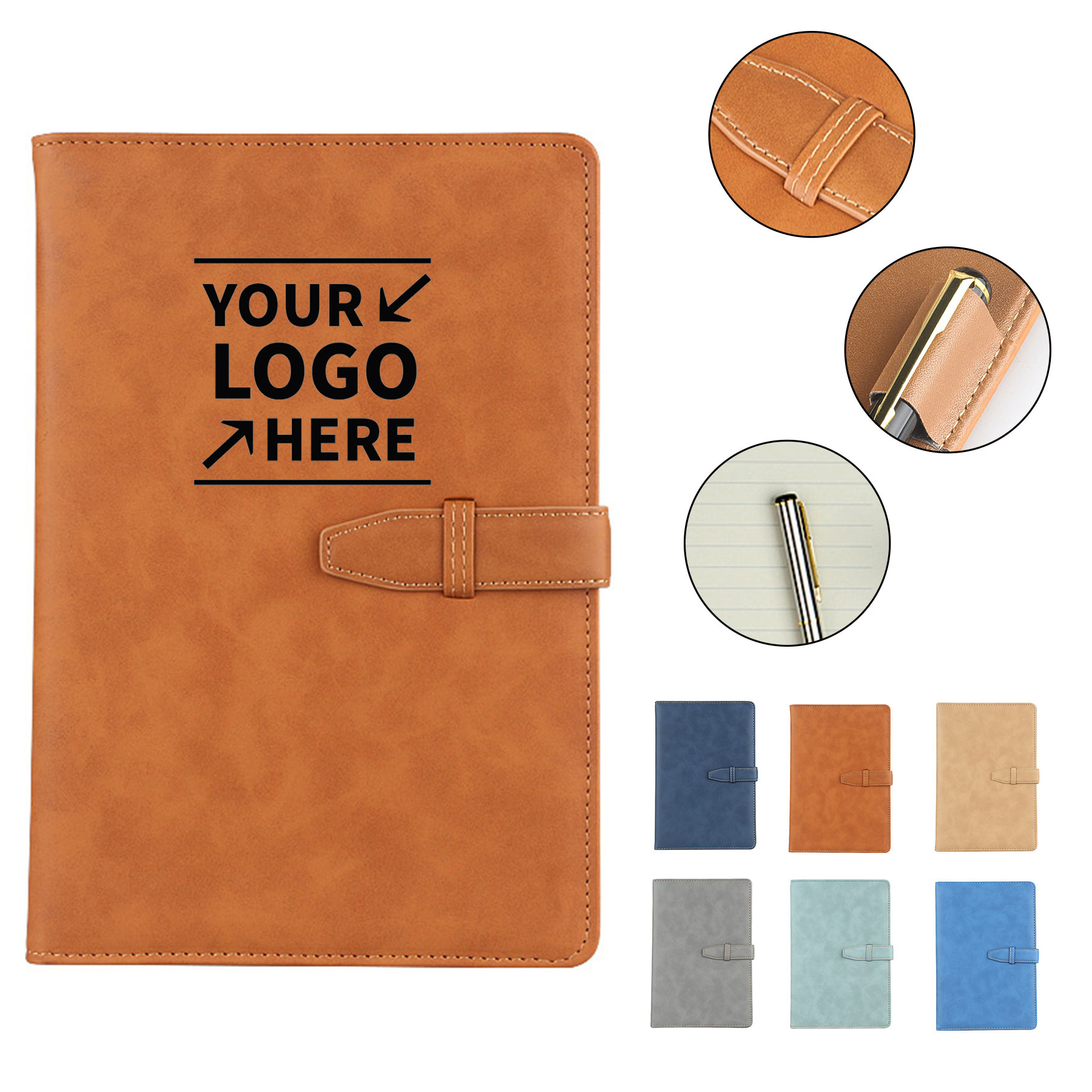 Faux Leather Cover Notebook 2