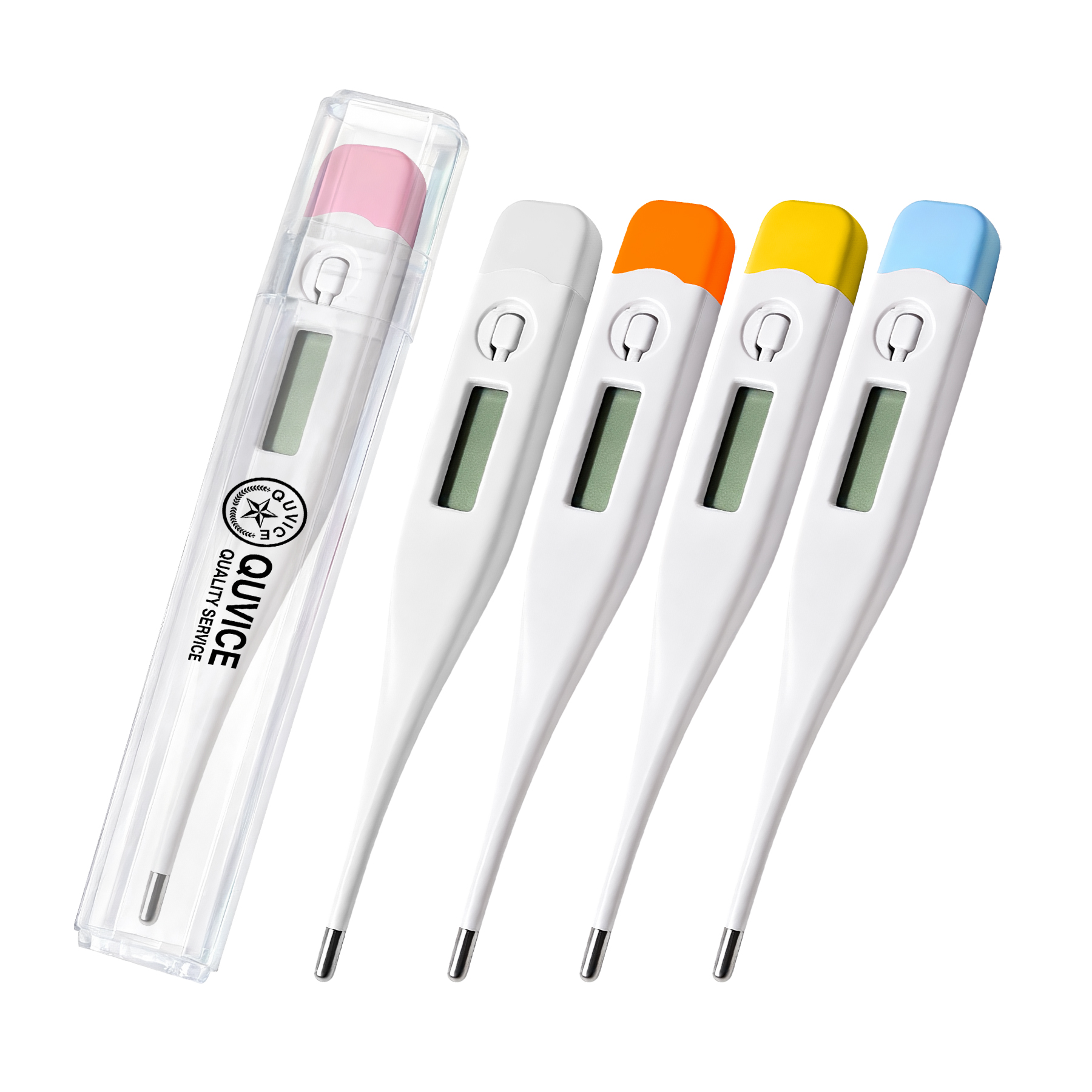 Waterproof Digital Oral Thermometer With PP Packing Box 9