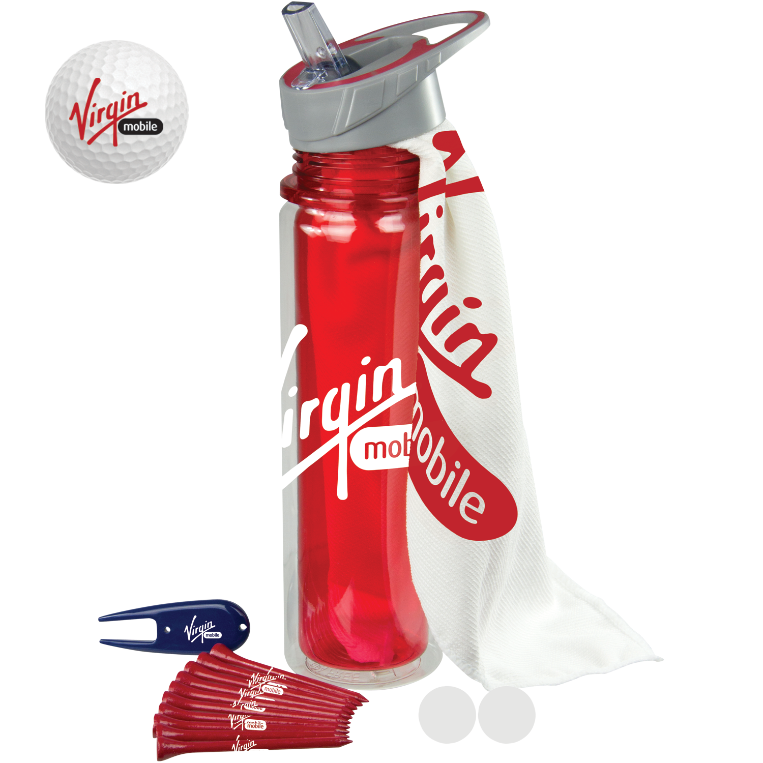 Hydrate Golf Kit with Bridgestone Golf Ball 1