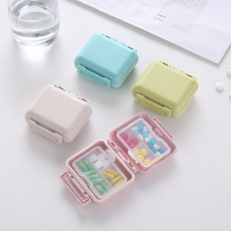 6 Compartments Detachable Pill Box 5