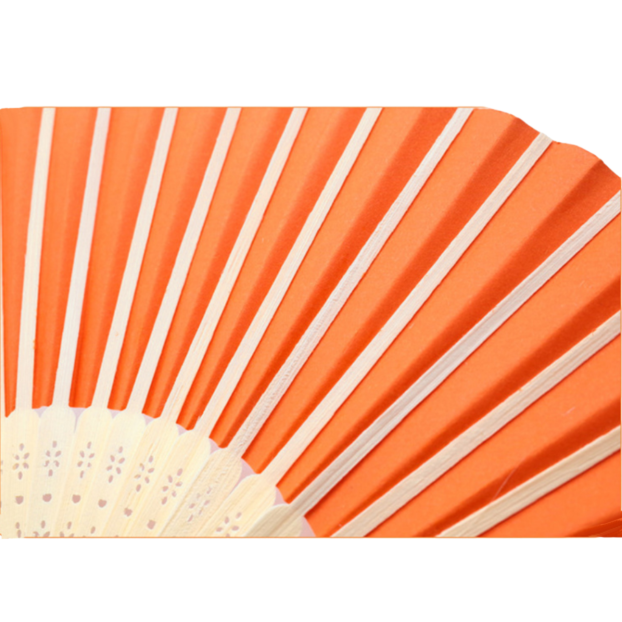 8.3 " Colorful Foldable Bamboo Paper Fan 10