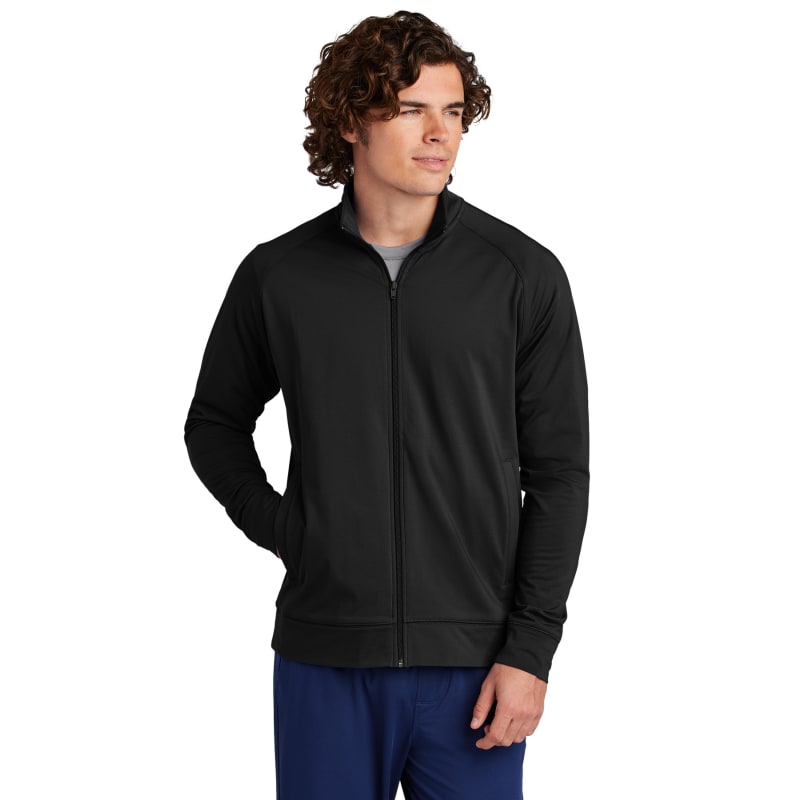 Sport-Tek Sport-Wick Stretch Full-Zip Cadet Jacket 11