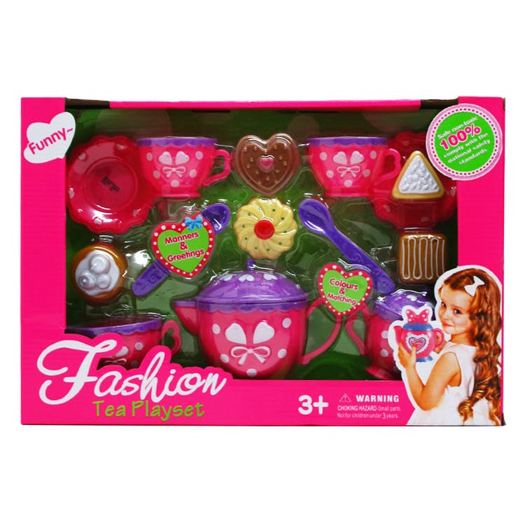 Tea Party Play Set 16-Piece 1