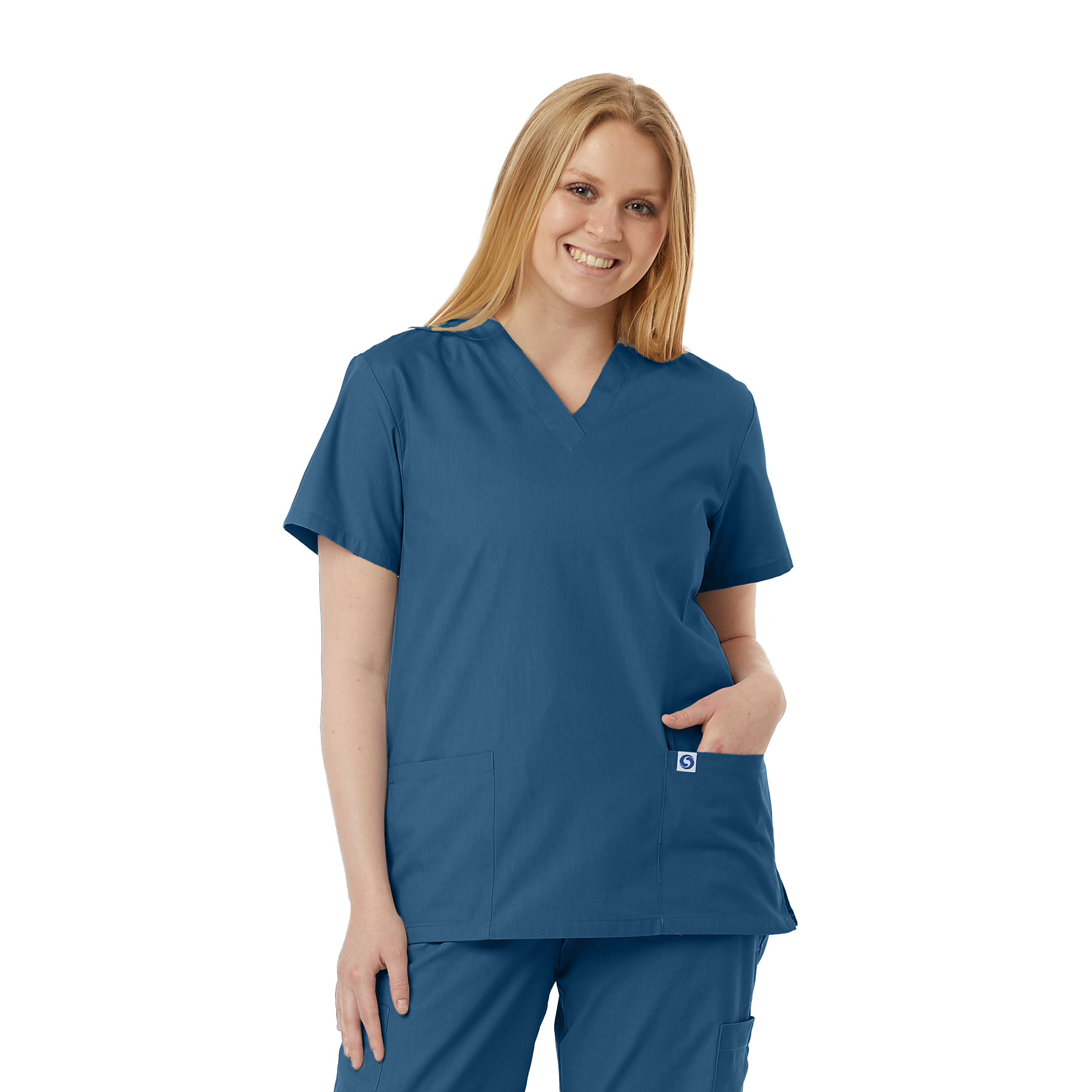 Unisex V-Neck Scrub Tunic 46