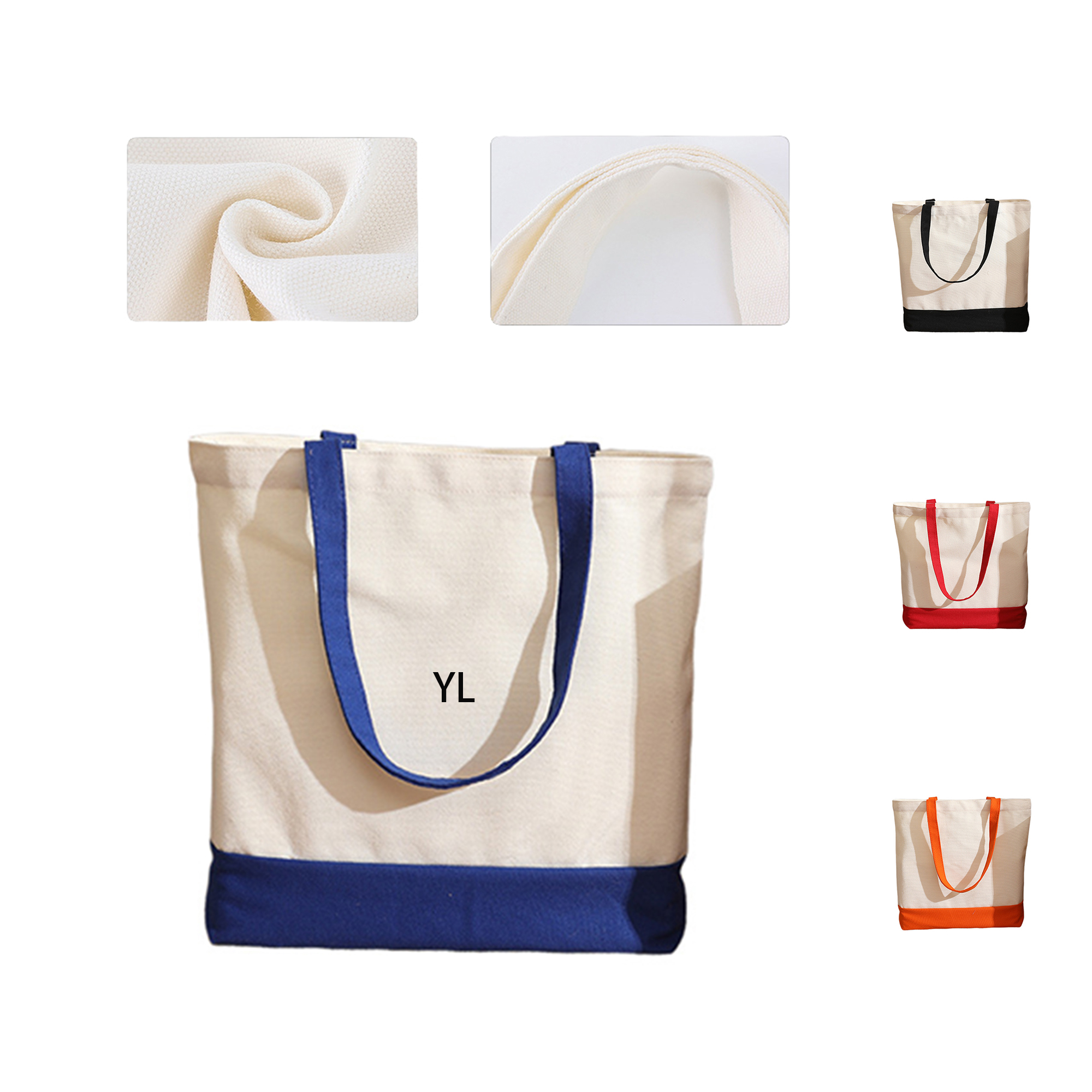 Canvas Tote Bag, custom tote bag with logo imprint 1