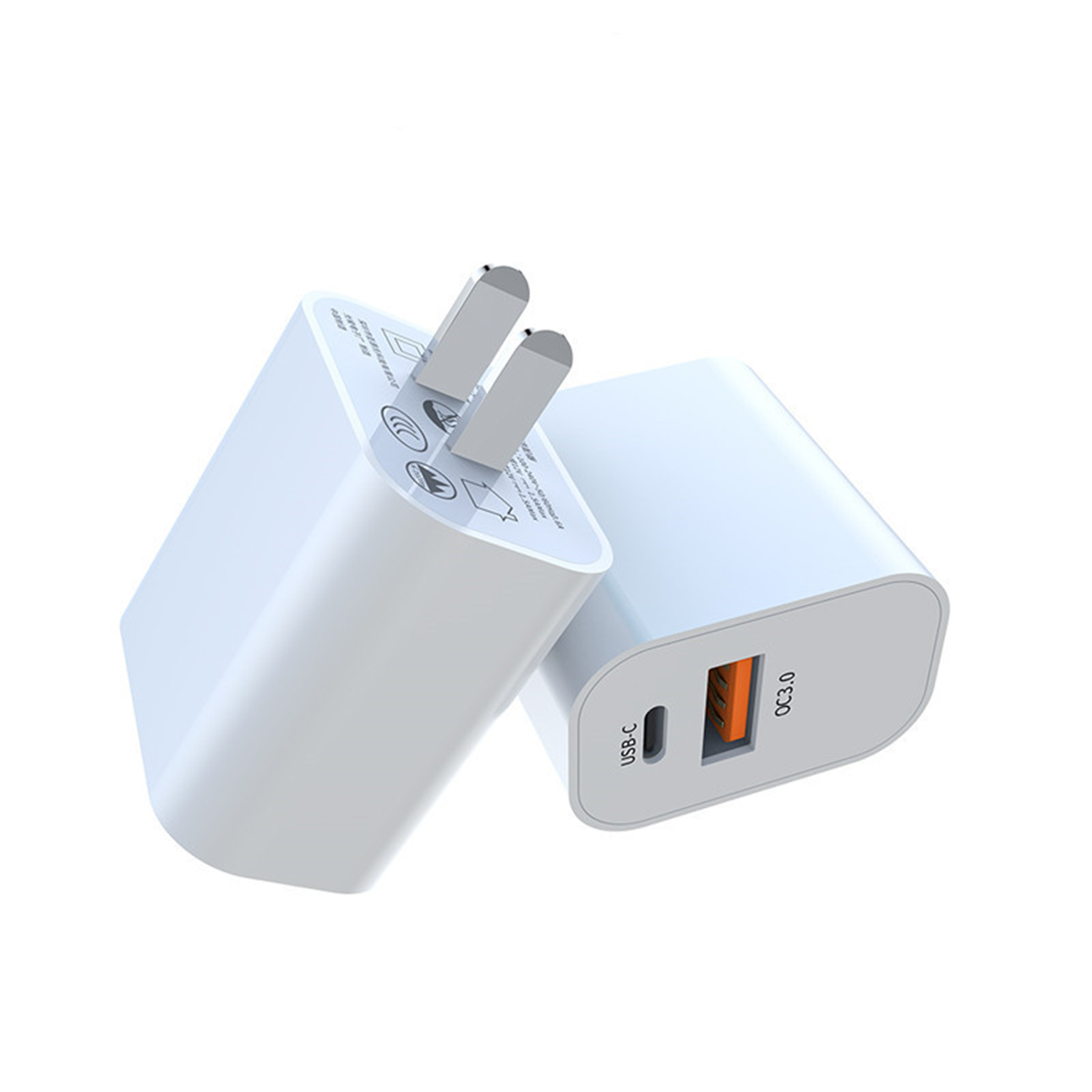 Pd20w fast charge head with C port data cable 2