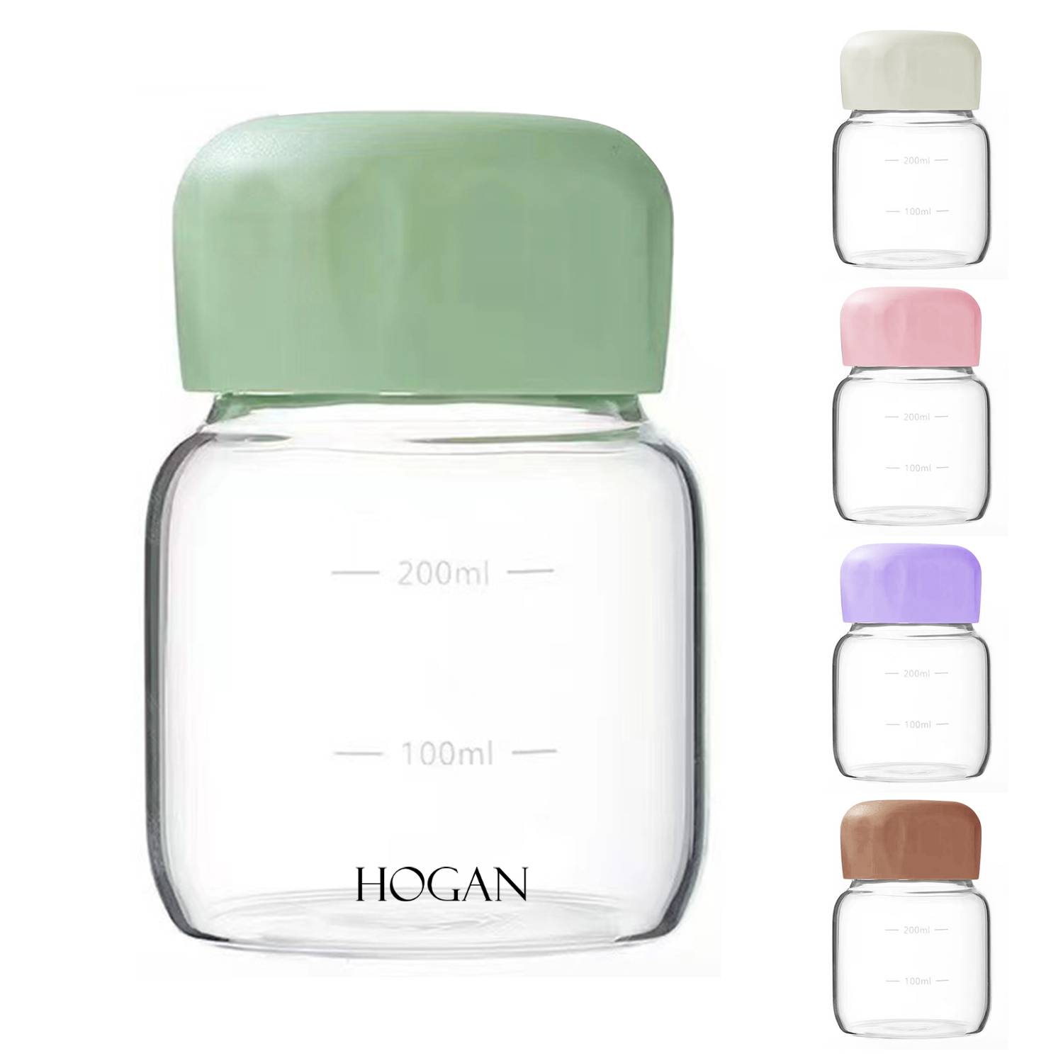 Single Layer Portable Mini Glass Bottle 7