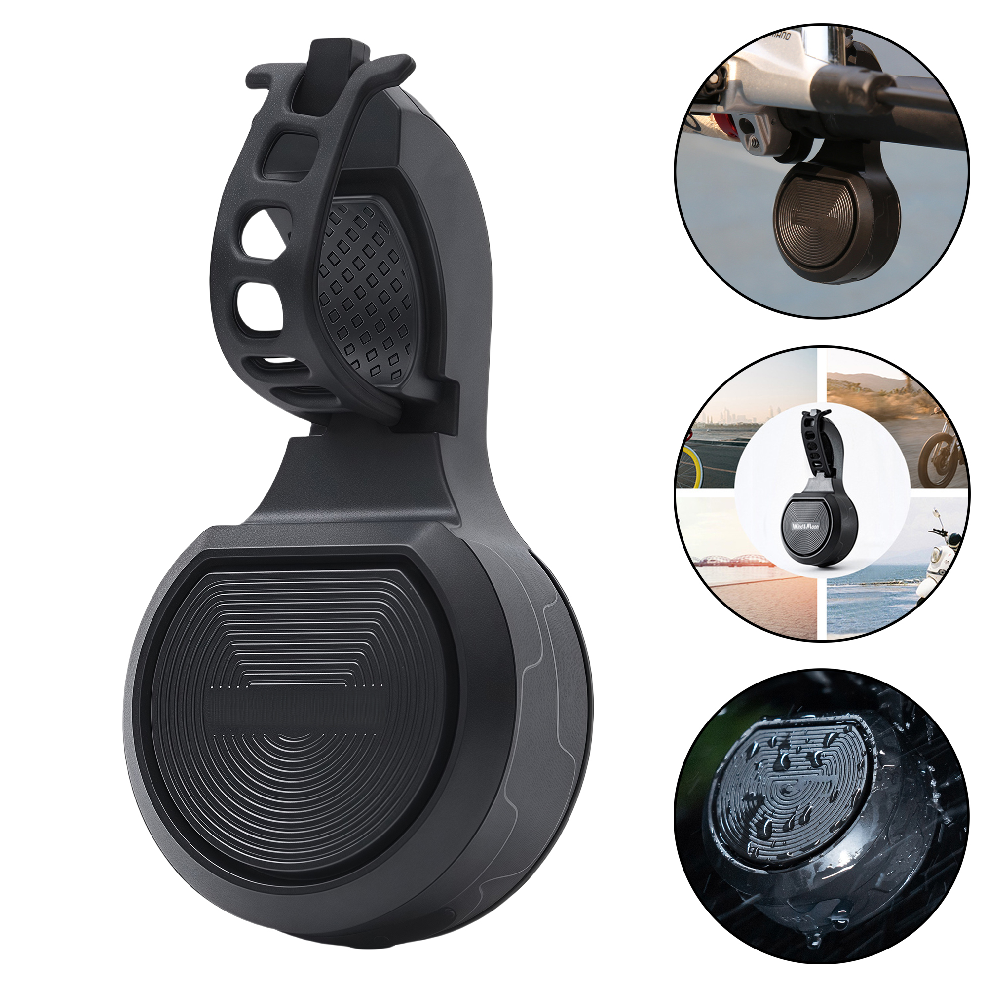 Bike Alarm Bell - Ultra Loud Adjustable Volume Electric Horn with Anti-Theft Alert 3