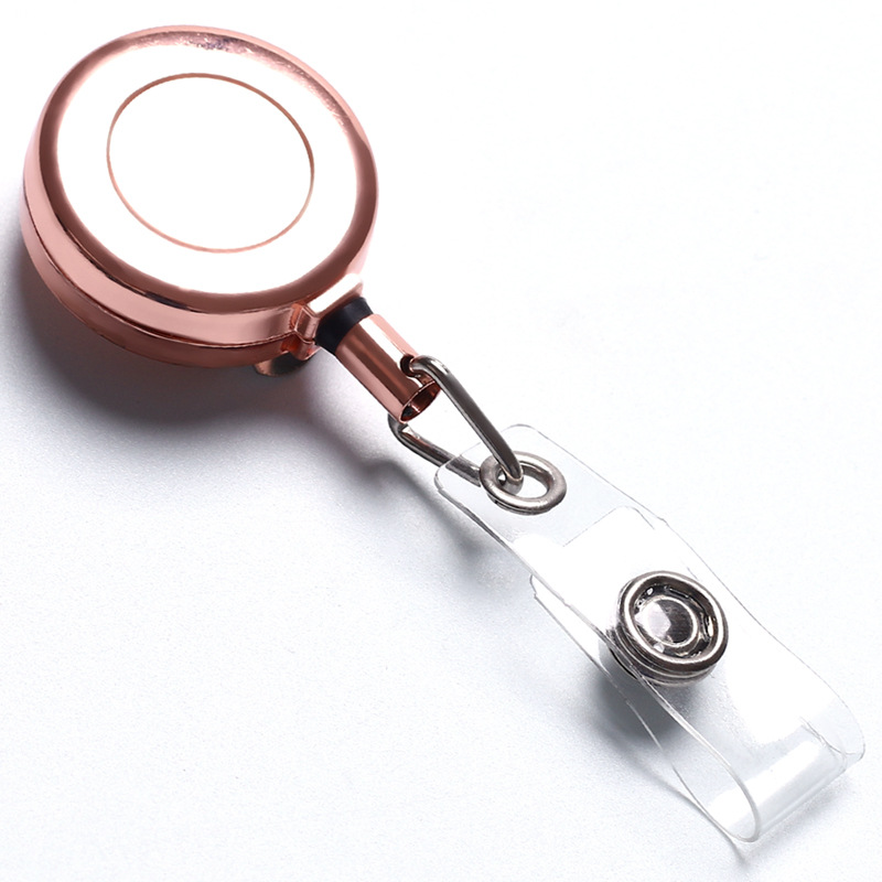 Metal Badge Reel with Back Clip 7