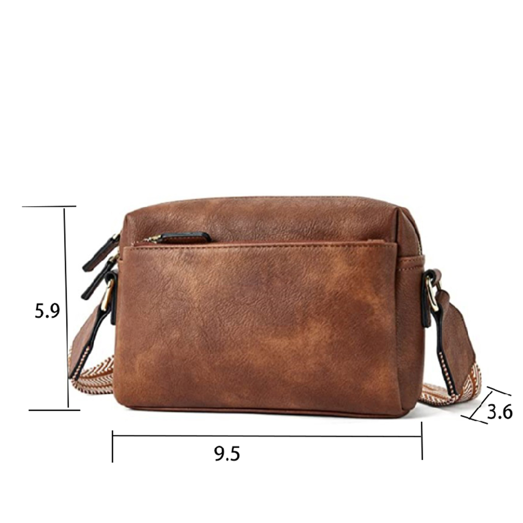 Leather Small Crossbody Bag 4