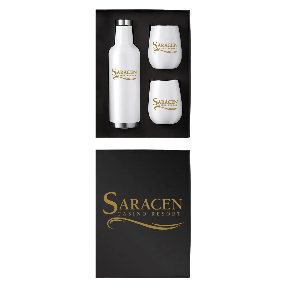 Wine Growler & Tumbler Luxury Gift Set 1