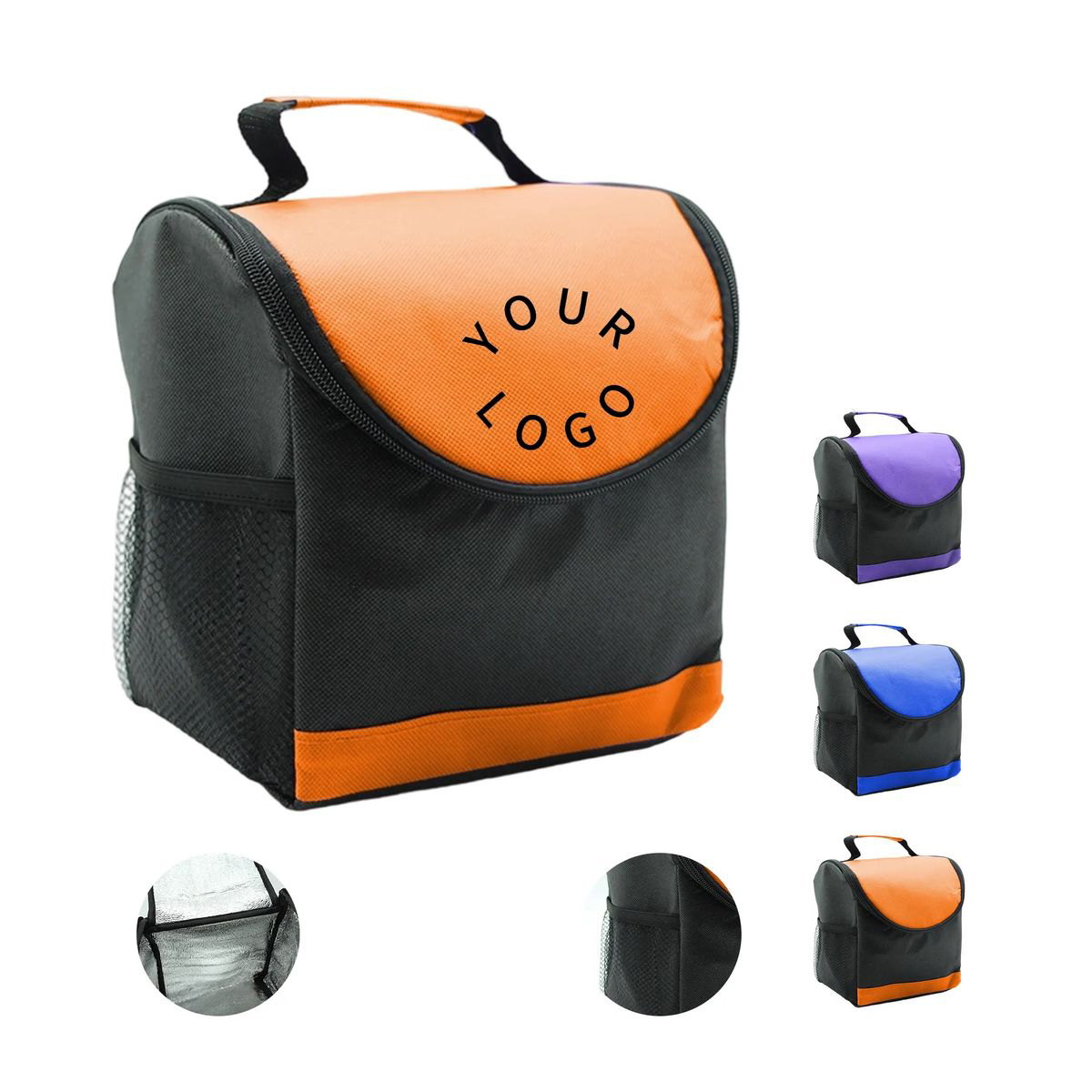 Non Woven Foil Lined Lunch Carry Bag 2