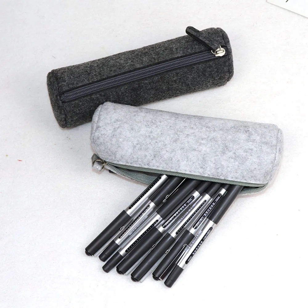 Tubular/Flat Felt Pencil Pouch 1
