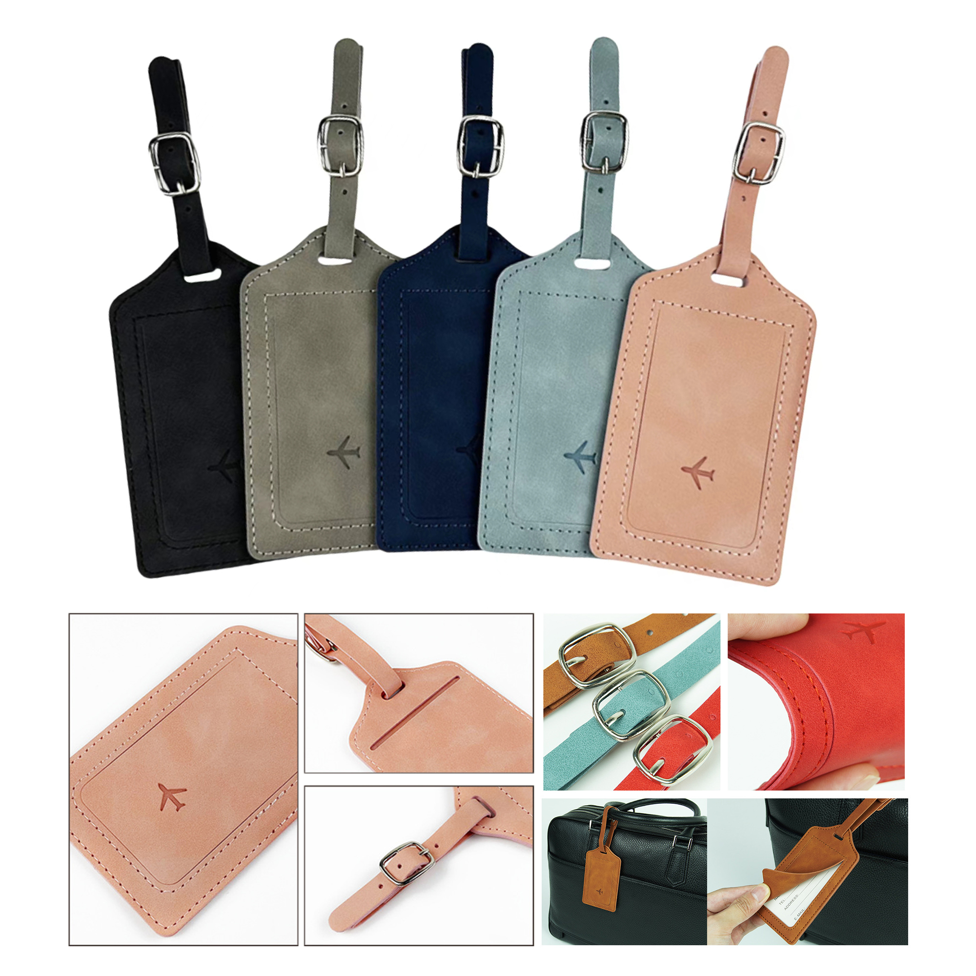 Travel PU Leather Luggage Suitcase 2