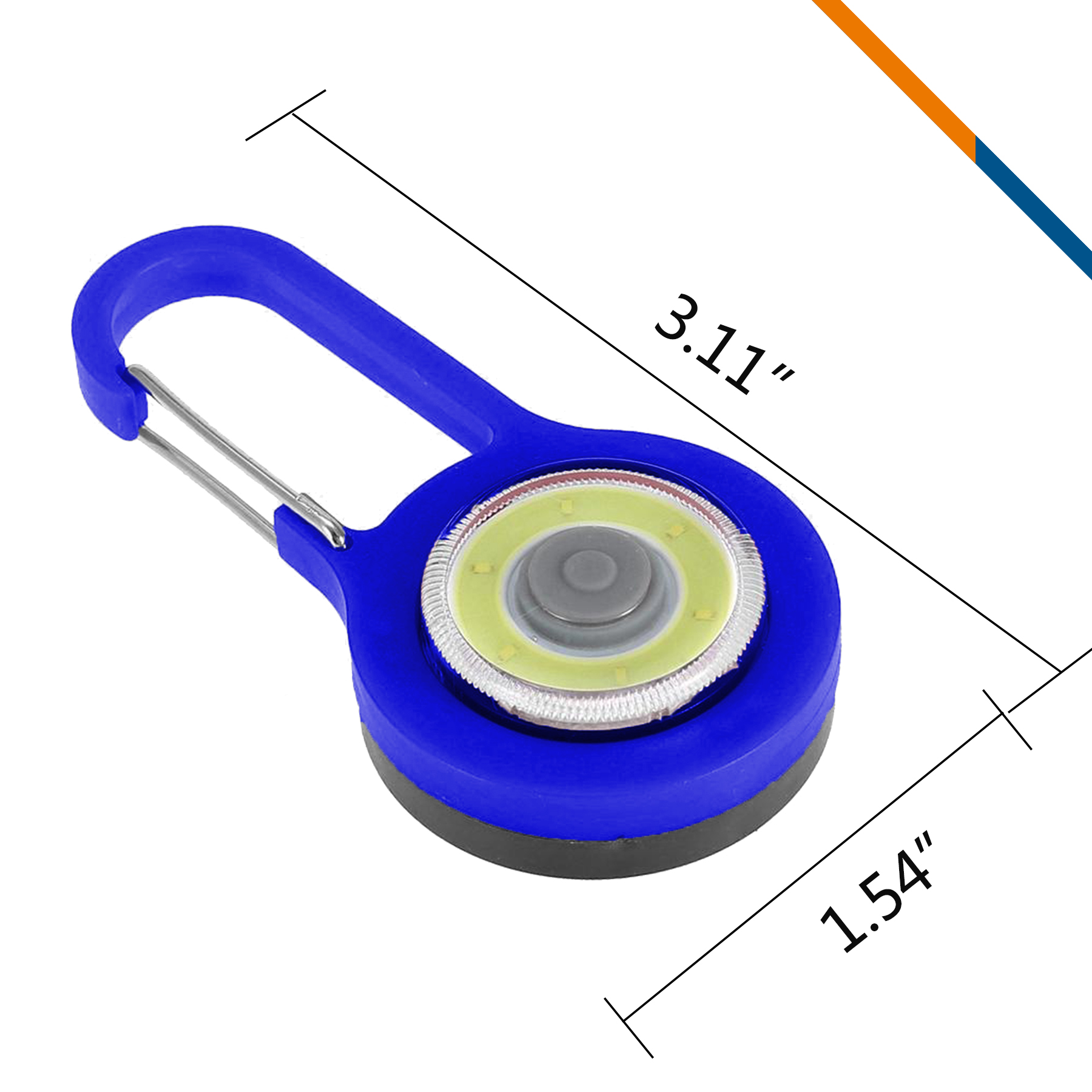 Dixie Mini COB Flashlight 9