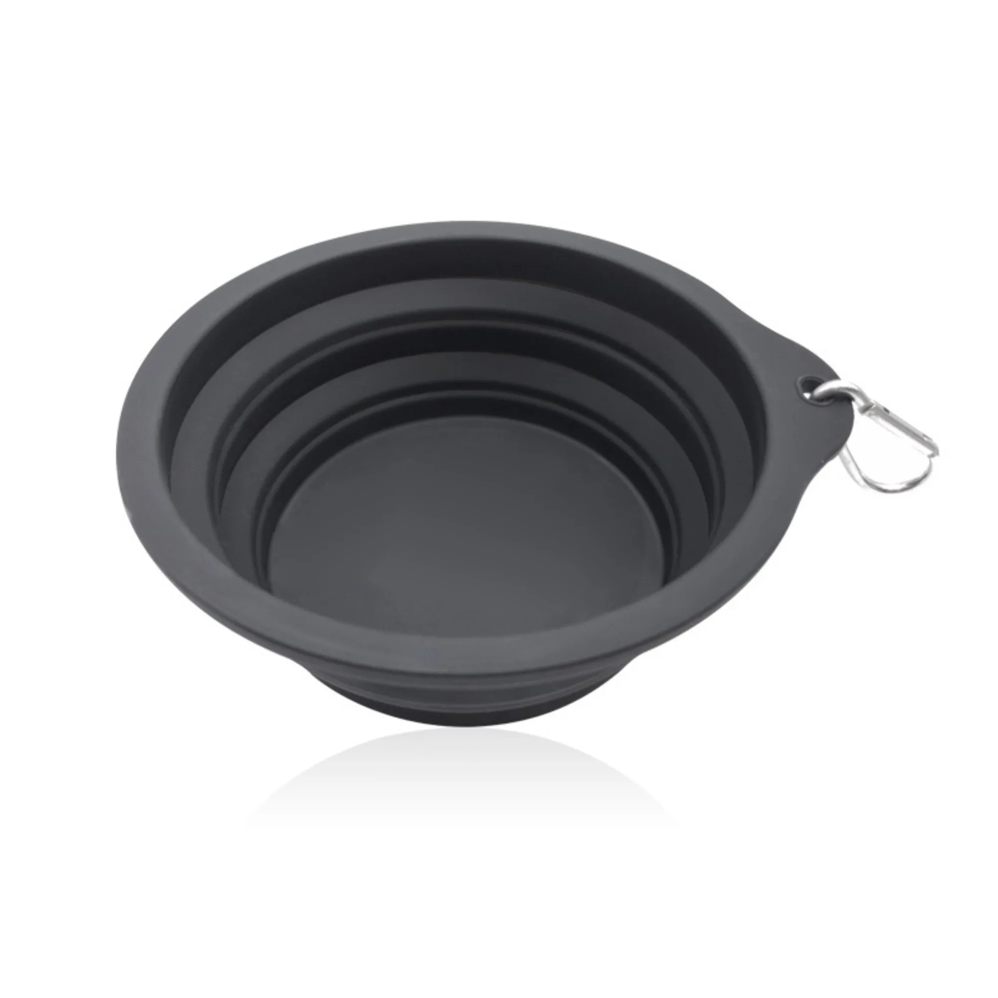 Custom silicone pet folding bowl 4