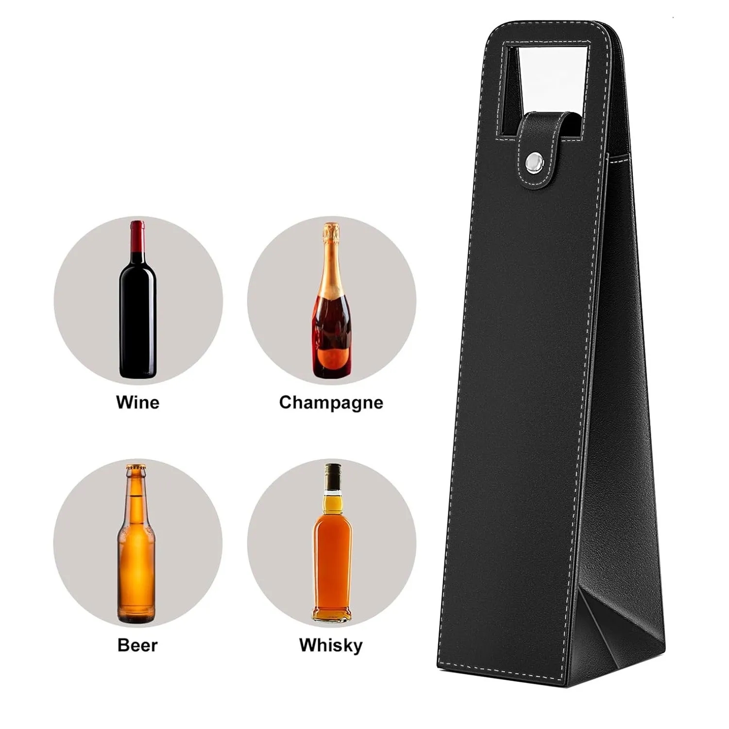 Pu Leather Wine Bags 9