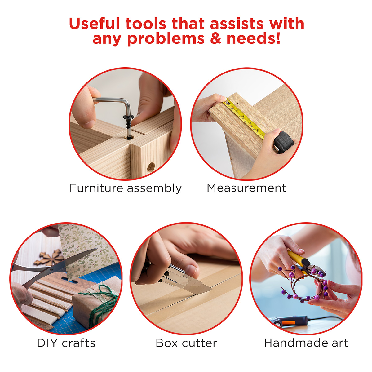 Best Buddy Tools ® 39-Piece Household Tool Kit 9