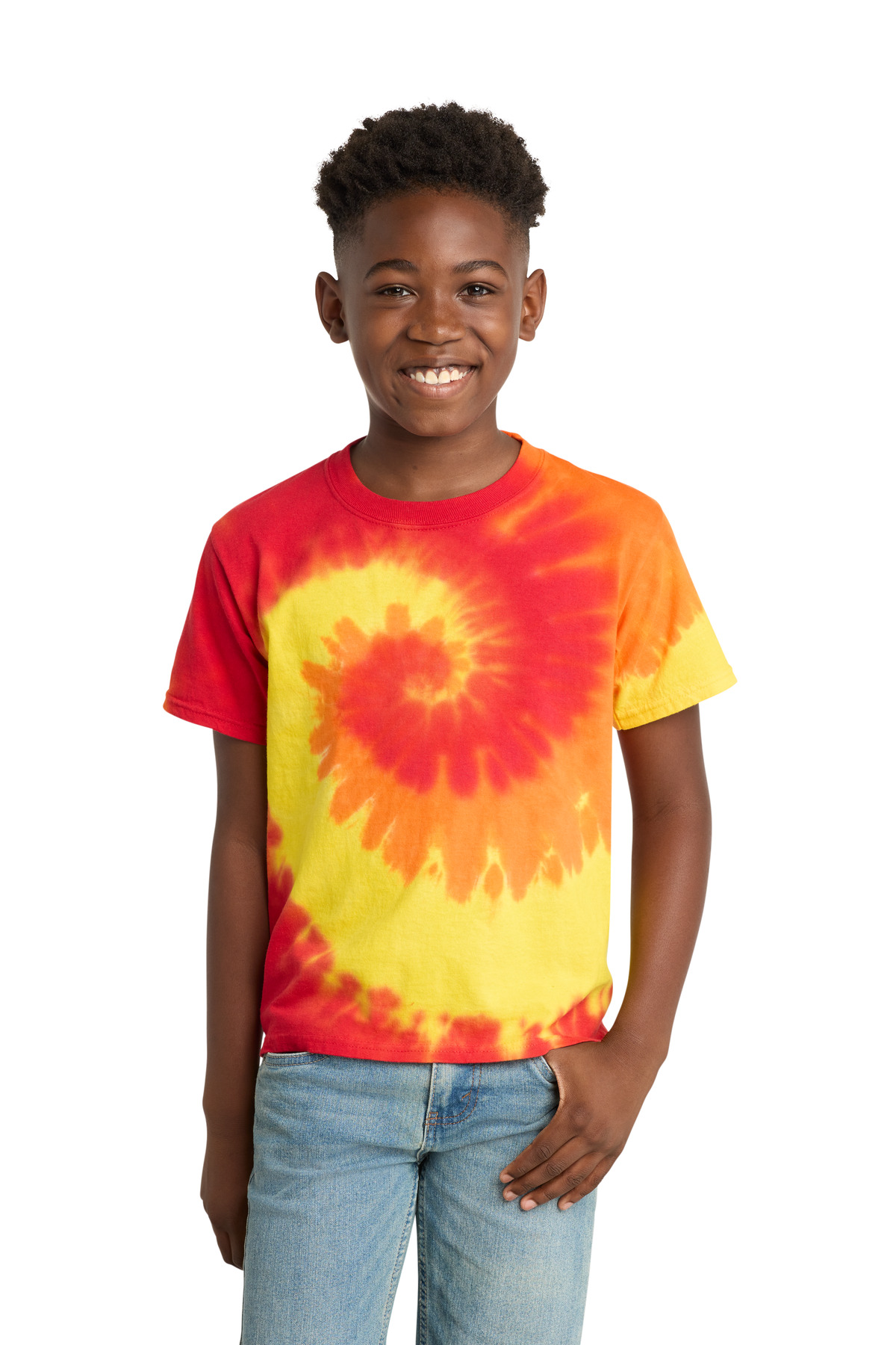 Port & Co Youth Tie-Dye Tee. PC147Y 28