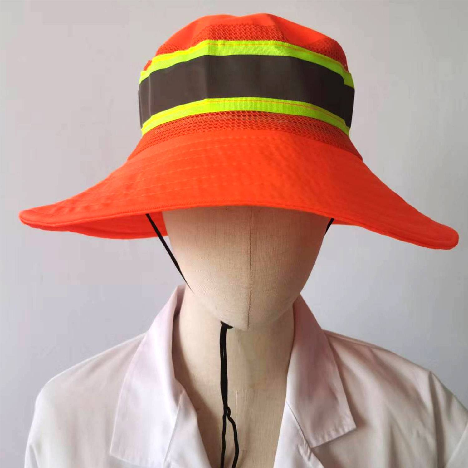 Breathable Outdoor Work Reflective Safety Hat 4
