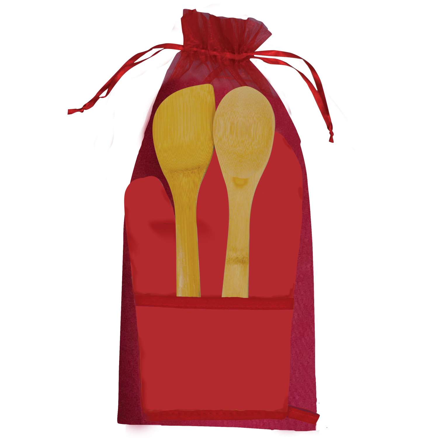 Chef's Pocket Oven Mitt Bamboo Combo 6