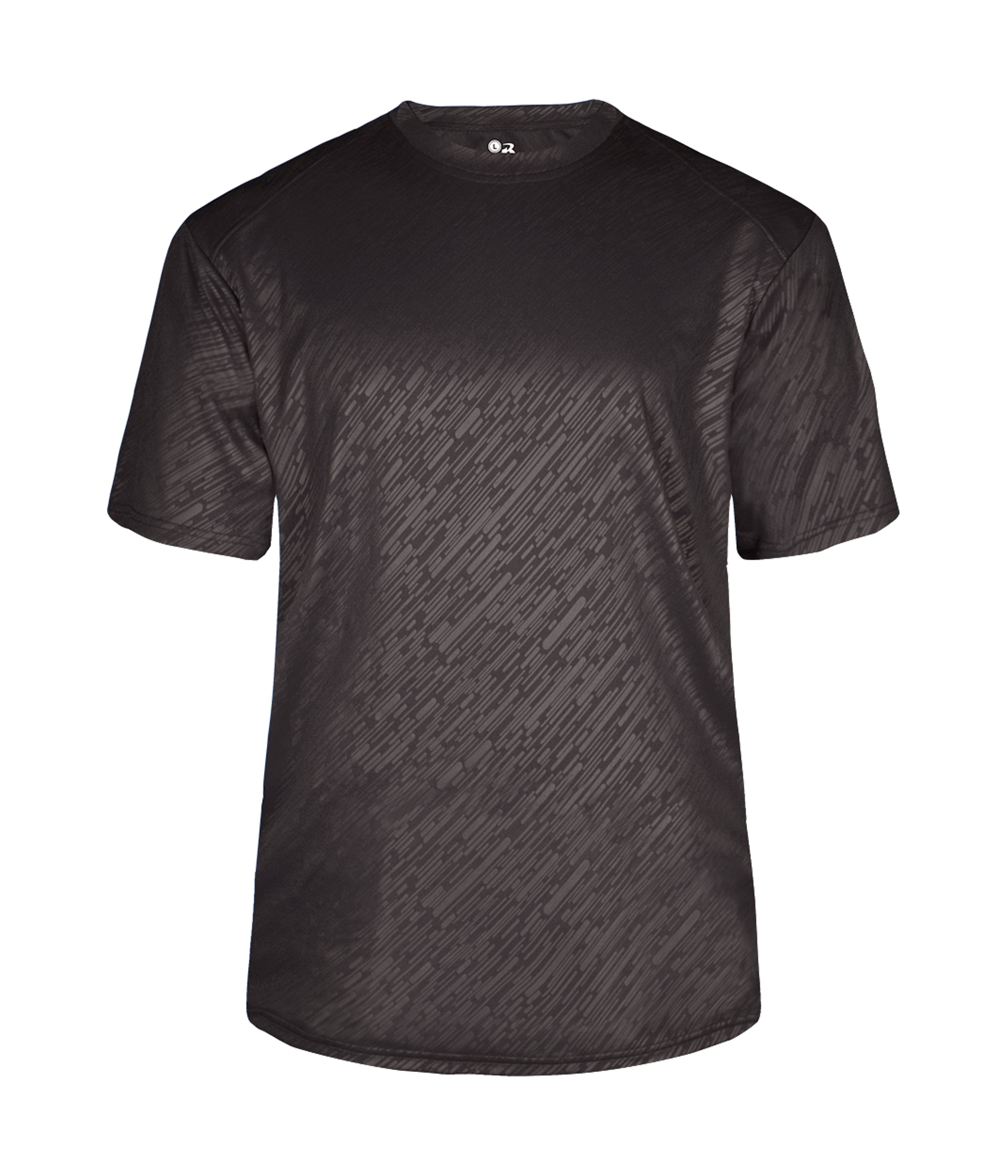 LINE EMBOSSED TEE 9