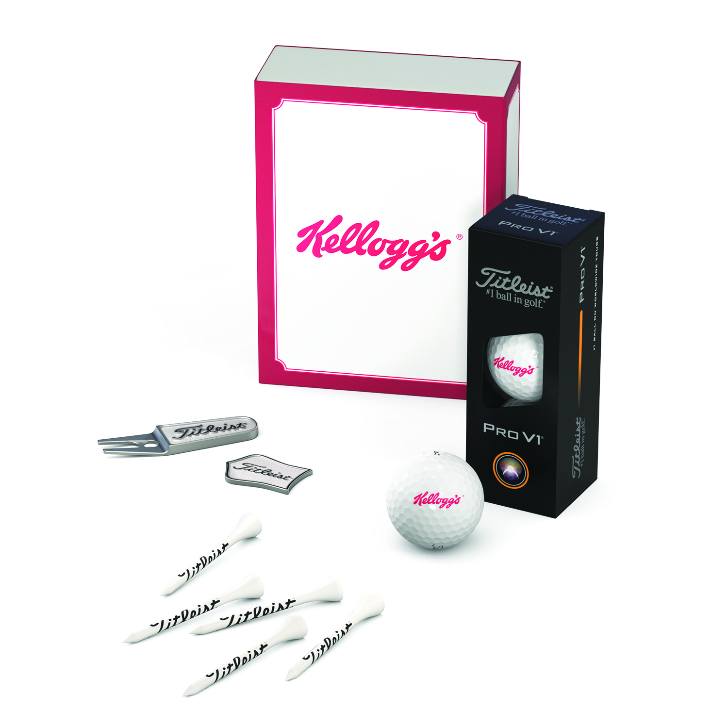 Titleist Pro V1 Packedge 3-Ball Tournament Kit