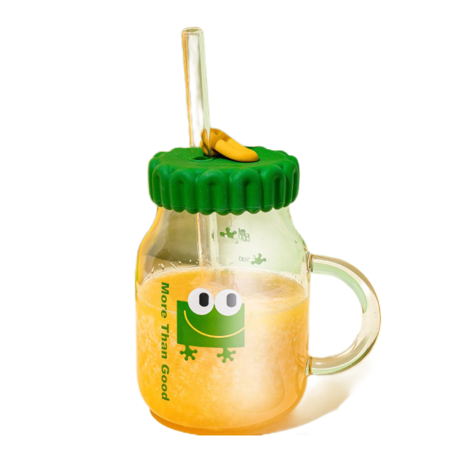 29 oz Large capacity cute Water milk coffee Mug Glass Bottle 7