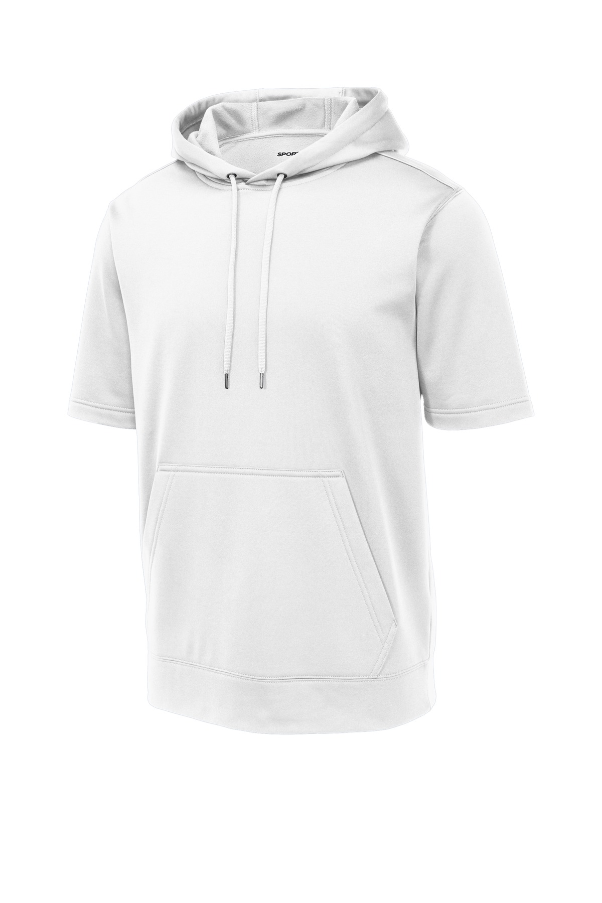 Sport-Tek Sport-Wick Fleece Short Sleeve Hooded Pullover. ST251, custom hoodie or sweatshirt with logo imprint 26