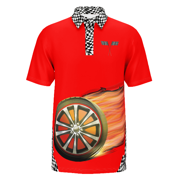 Men's Polo Shirt. Custom Sublimated 4
